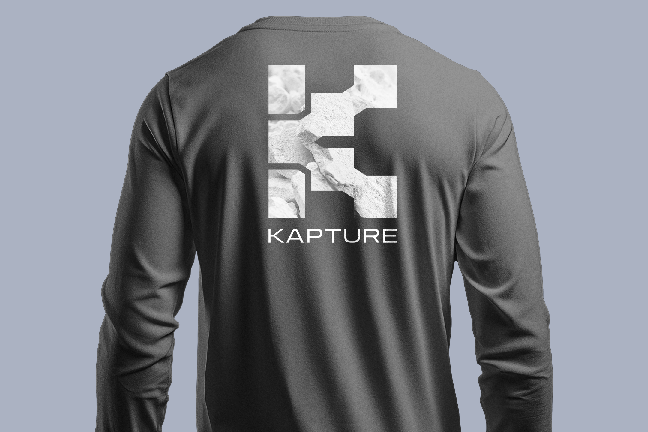 Kapture shirt from the brand identity system.